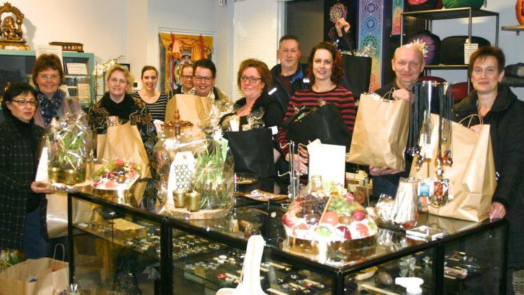 Prijsuitreiking decemberactie Zelhemse winkeliers